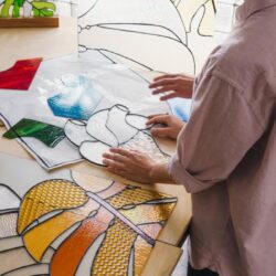 GLASS Artist Open Studio Barcelona Vitrales Nat Dametto