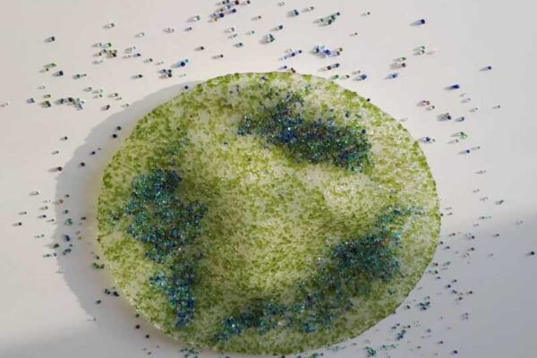 GLASS Artist Open Studio Barcelona vidrio molido Fina Balp