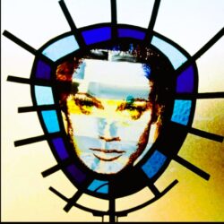 GLASS Artist Open Studio Barcelona Vitrales Maribel Navarro Grisalla