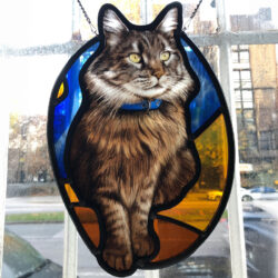 GLASS Artist Open Studio Barcelona Sofía Villamarin grisalla Objetos con Vidrio