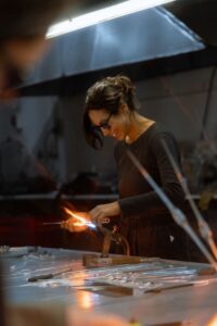 GLASS Artist Open Studio Barcelona Barcelona Glass Studio Agustina Ros