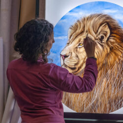 GLASS Artist Open Studio Barcelona Sofía Villamarin grisalla Objetos con Vidrio