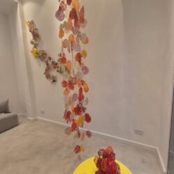 GLASS Artist Open Studio Buenos Aires Argentina Vidrio artístico Bullseye glass Silvina Lewin