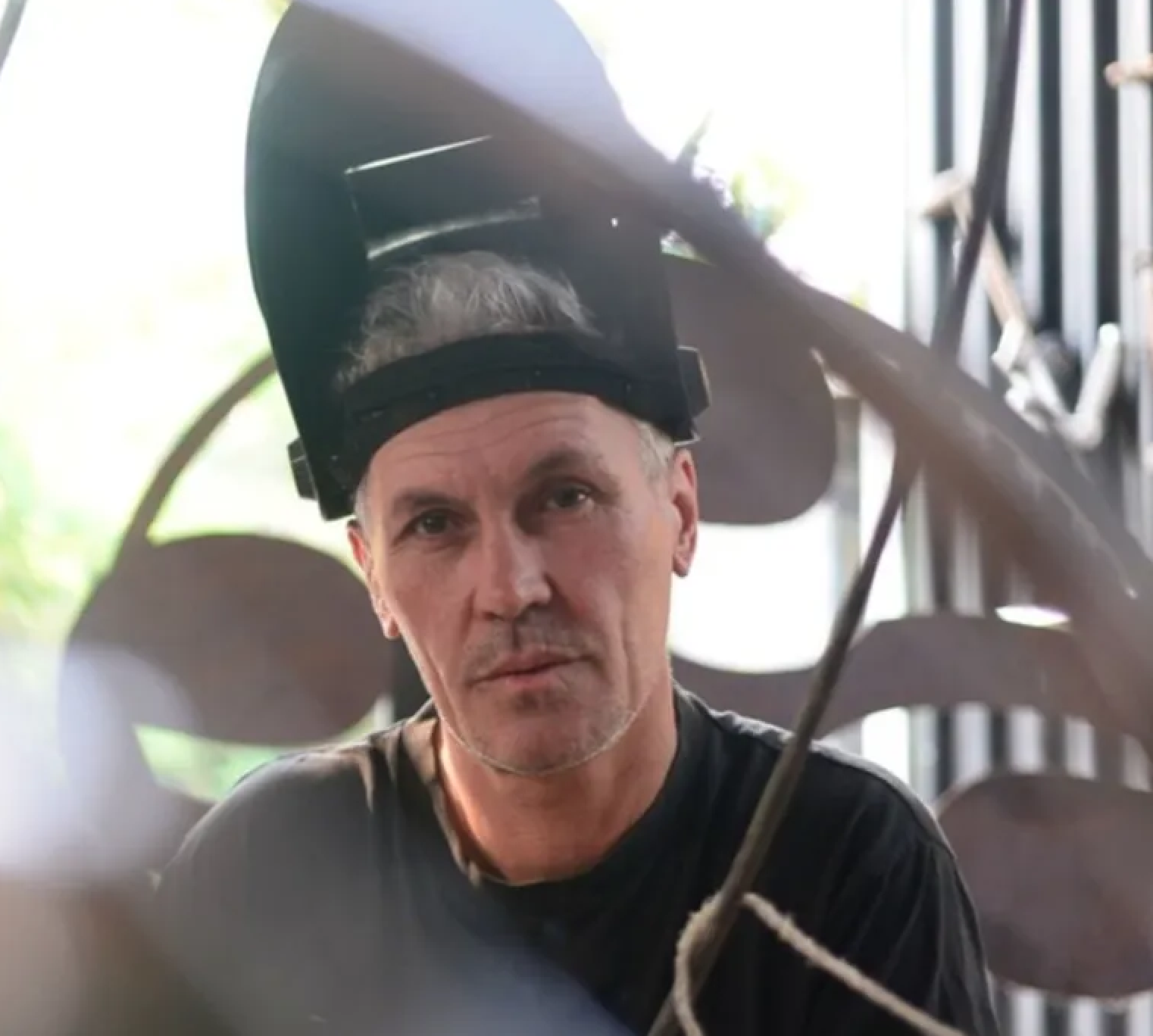 Sergio San Martín escultor GLASS Artist Open Studio Buenos Aires Vidrio artístico