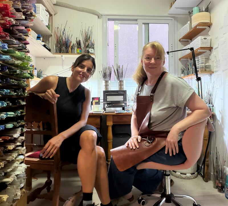 Beusha Flamework GLASS Artist Open Studio Buenos Aires Objetos con Vidrio