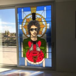 Ariel Menniiti GLASS Artist Open Studio Buenos Aires Vidrio artístico Vitrales contemporáneo