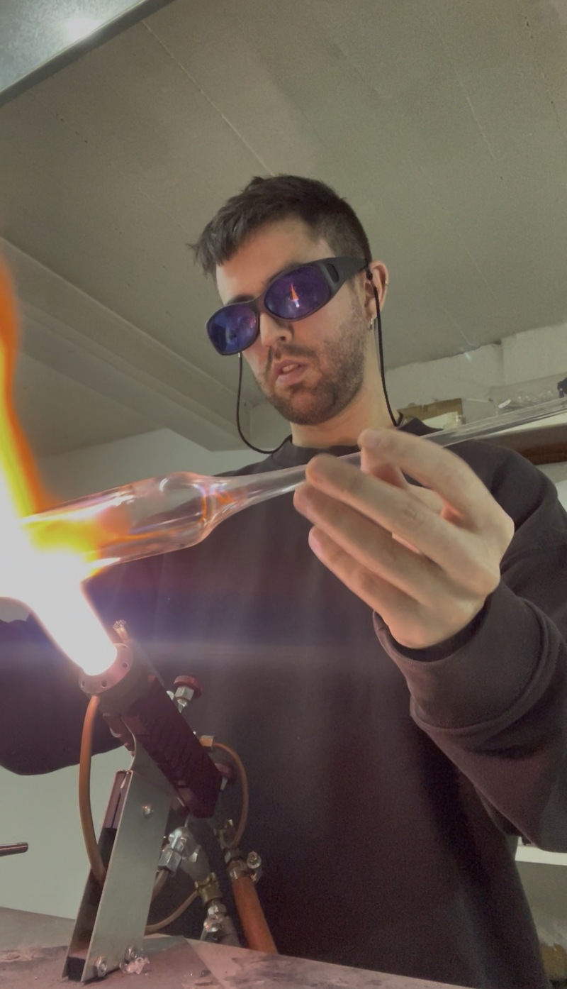 espacio juncal GLASS Artist Open Studio Buenos Aires Vidrio artístico falmework joyería en vidrio