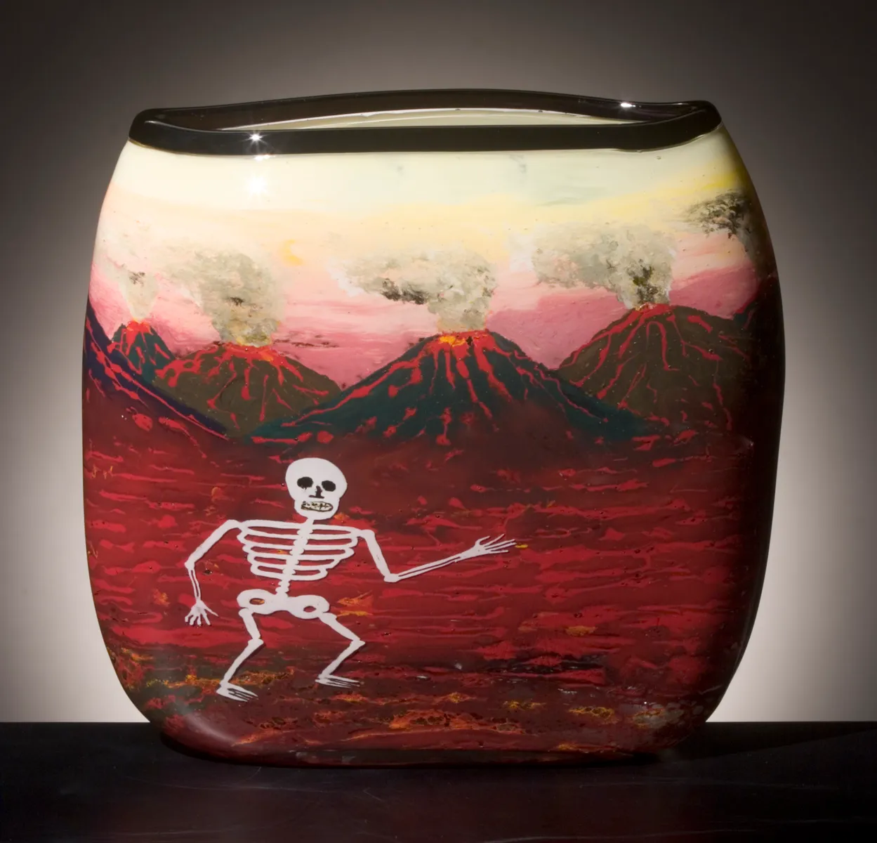 Paul Marioni Studio Glass American Studio Glass vidrio contemporáneo arte en vidrio artistas del vidrio movimiento Studio Glass homenaje Paul Marioni historia del vidrio contemporáneo escultores en vidrio
