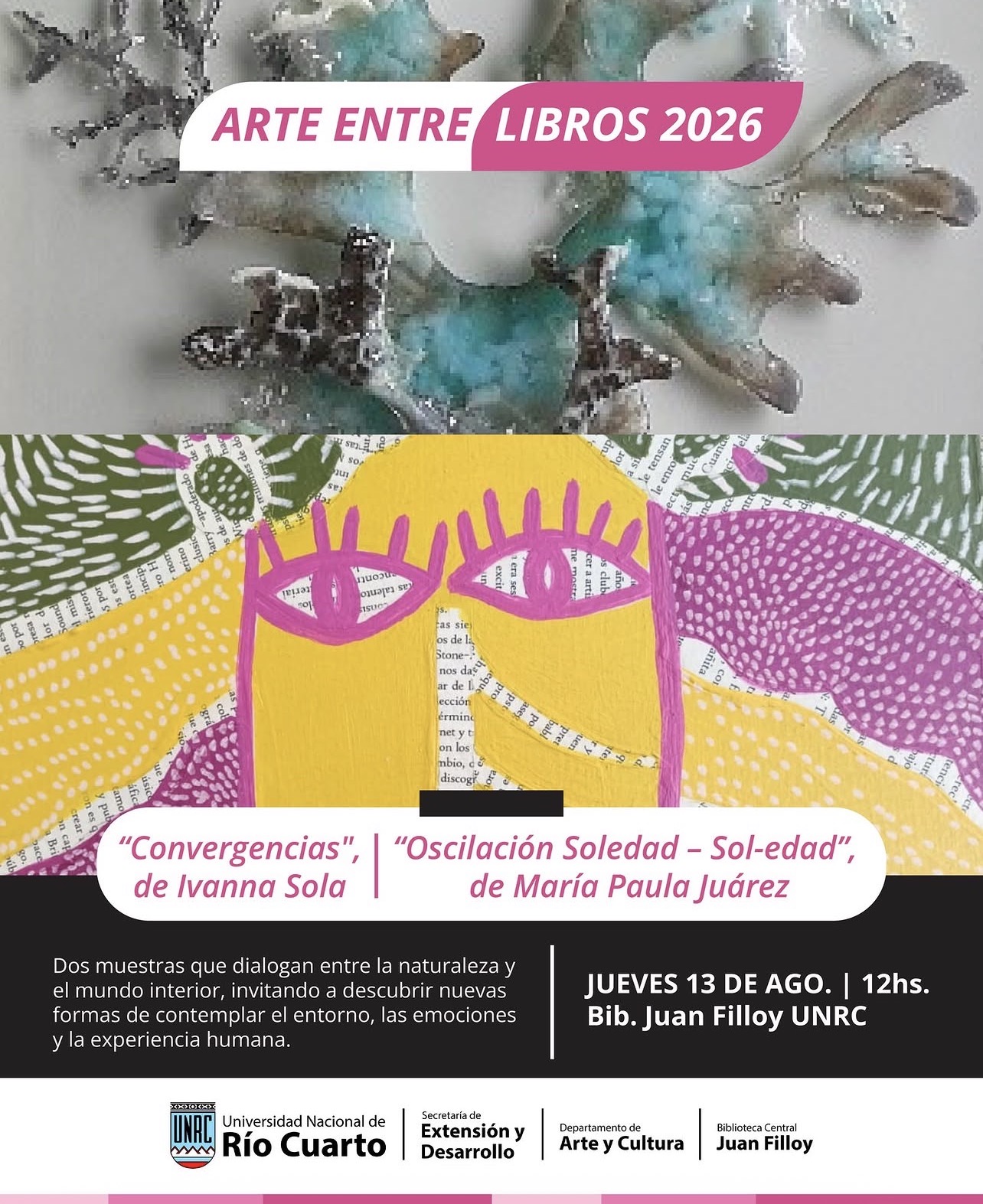 Ivanna Sola, vidrio contemporáneo, arte en vidrio, exposición de vidrio, vidrio artístico, fusing, arte argentino, Río Cuarto, naturaleza, biodiversidad, Objetos con Vidrio.