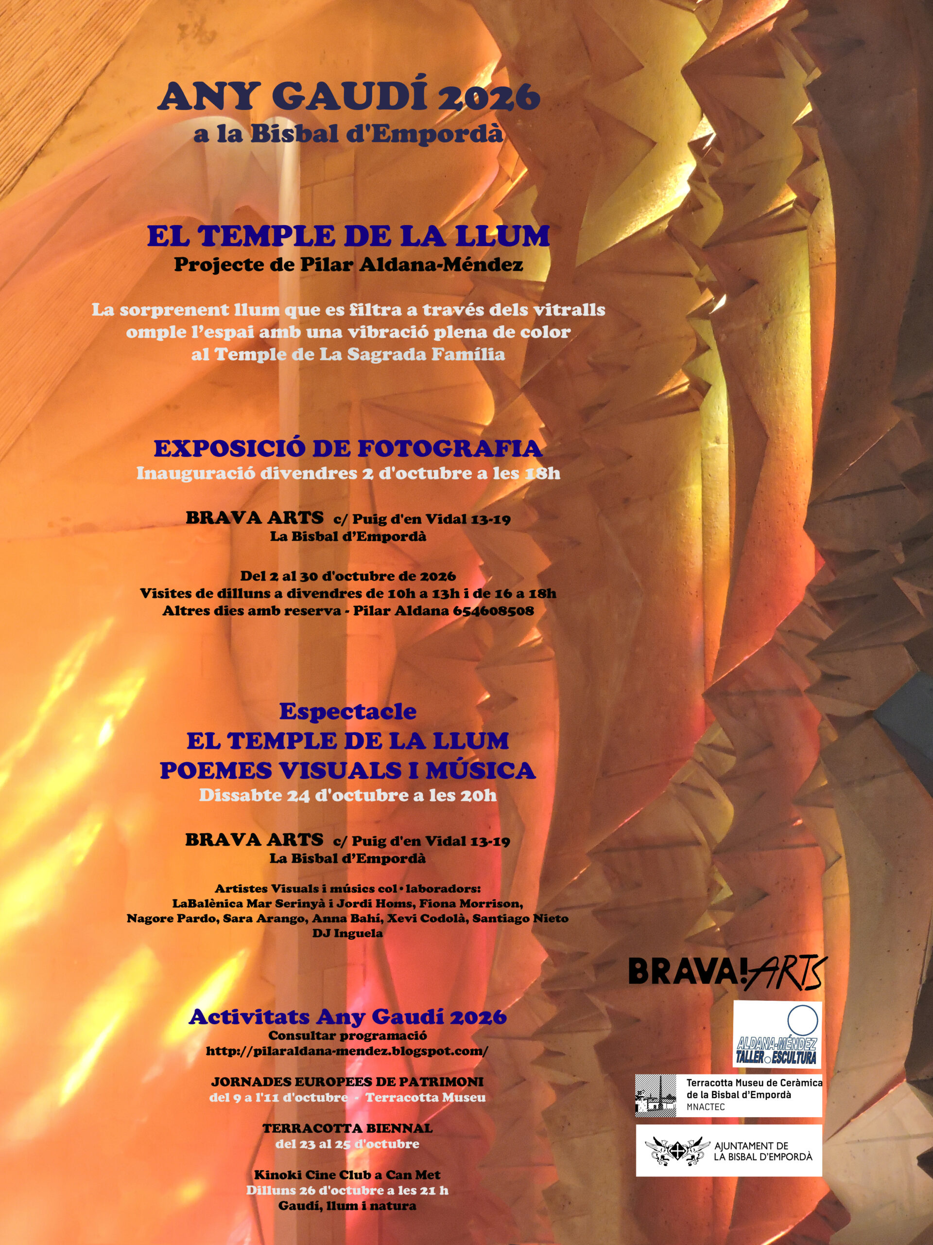 Any Gaudí 2026: vidrio, luz y patrimonio en La Bisbal d’Empordà 9 y 10 de octubre de 2026 · Terracotta Museu · La Bisbal d’Empordà